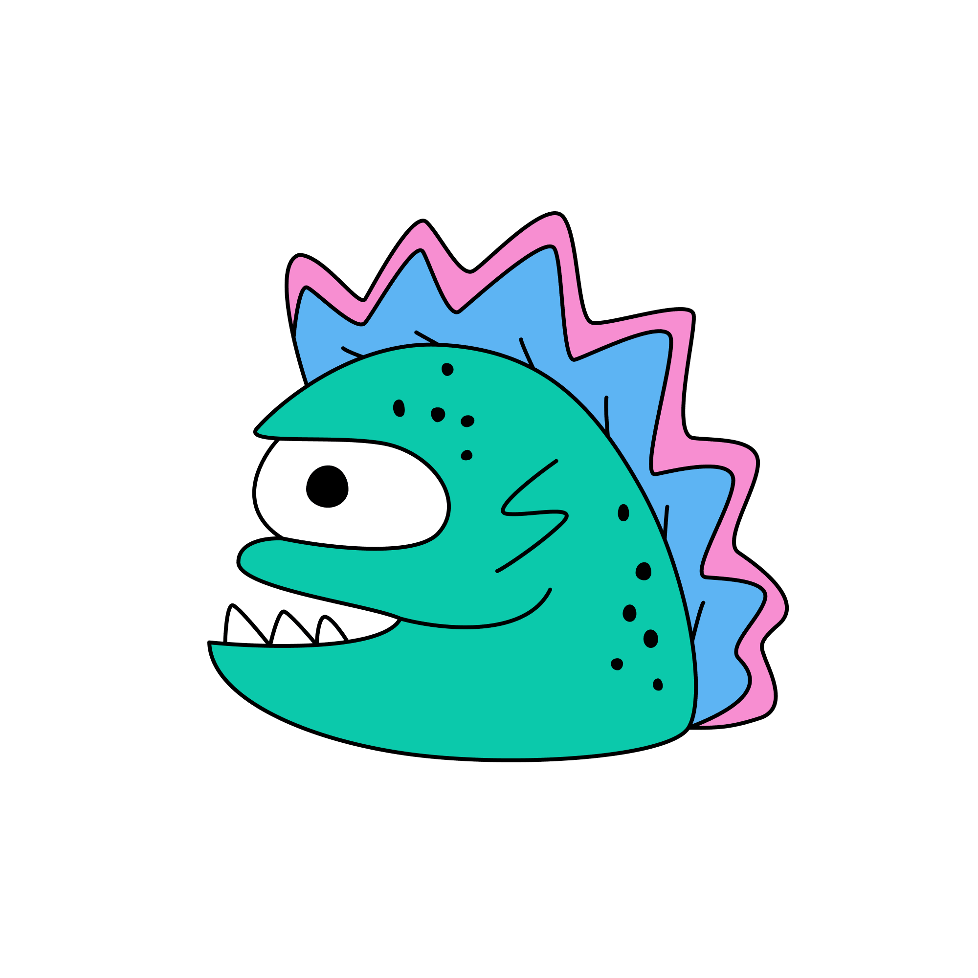 Pimple little Monster_filled